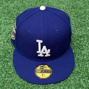 New Era 59FIFTY Los Angeles Dodgers 2025 World Series Champions Cap NWT 7 1/2